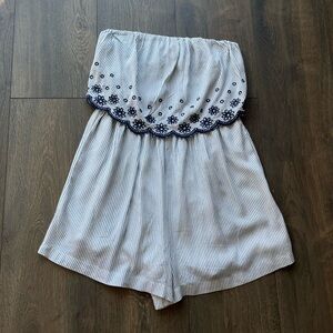 NWOT Jessica Simpson Strapless Romper